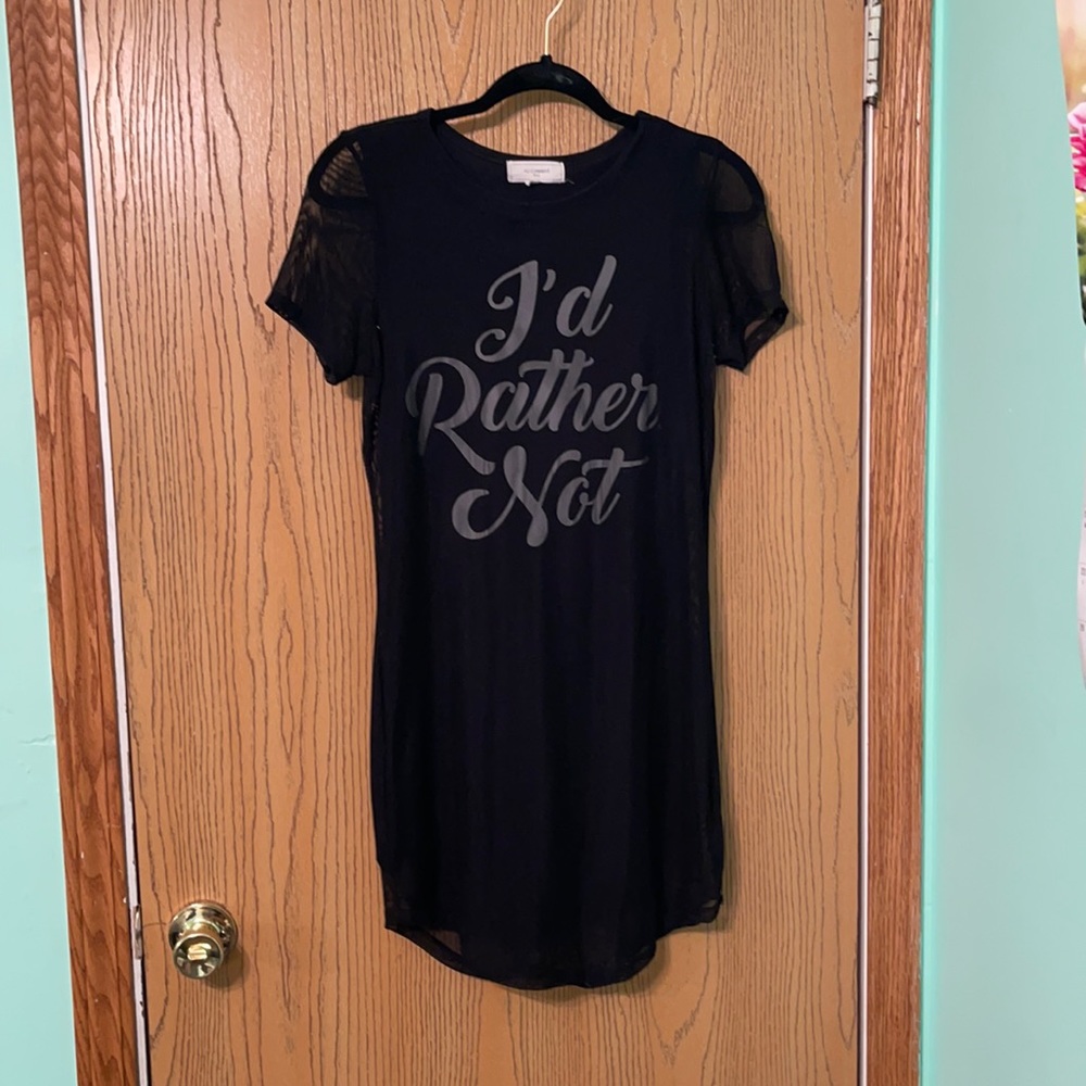 Black dress